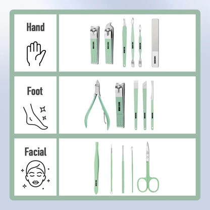 16 pcs Nail Cutter Set