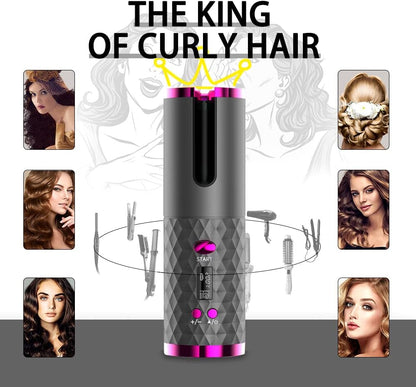 QuickCurl: Wireless Automatic Portable Hair Curler