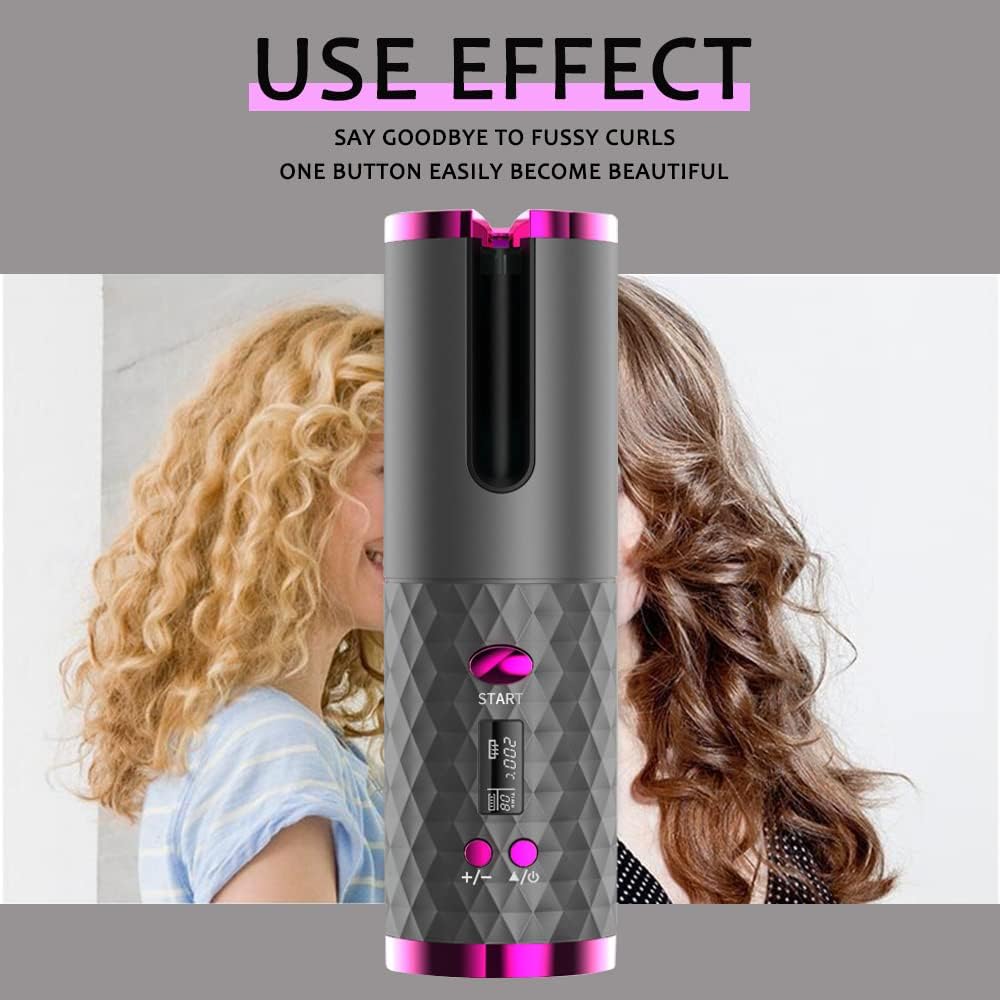 QuickCurl: Wireless Automatic Portable Hair Curler