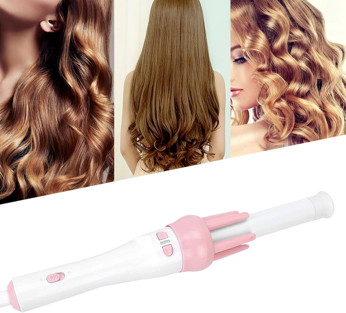 Automatic 360° Rotating Ceramic Hair Curler Wand