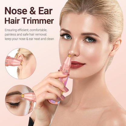 2 in 1 Eyebrow Trimmer & Face Hair Remover